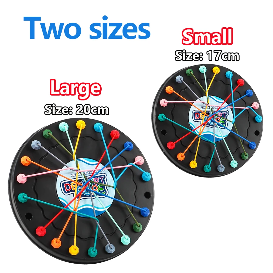 الترفيه حل حبل معركة تحدي مجلس لعبة لعب الأطفال لغز المنطق التفكير بين الوالدين والطفل تطوير التركيز #5