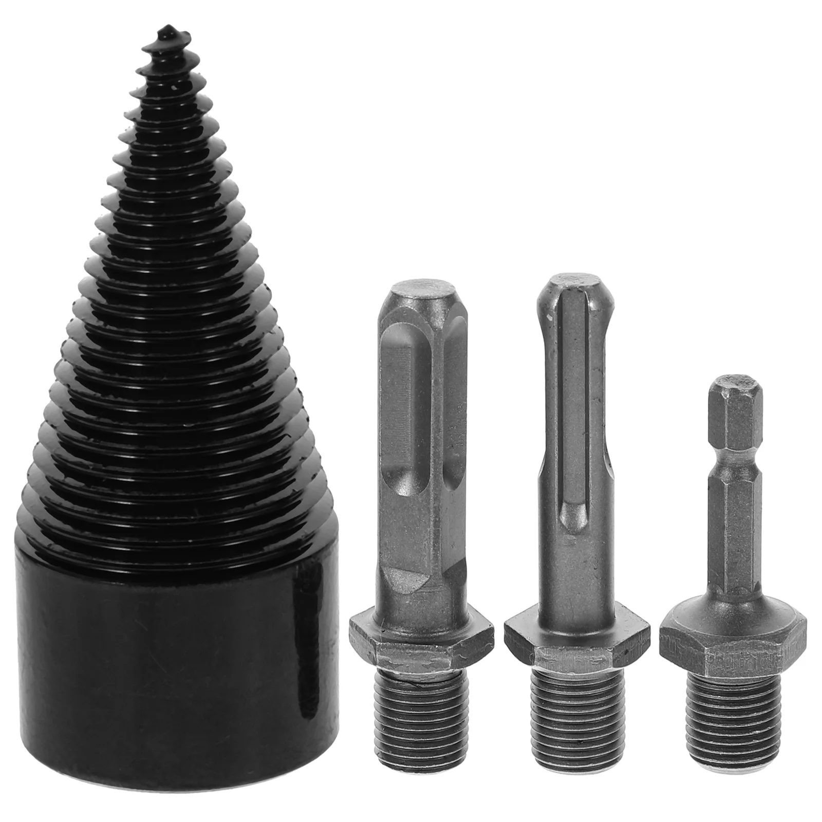 

Efficient Wood Splitter Drill Bit Set 45 Steel Wood Drill Bits Premium Quality for Easy Firewood Splitting