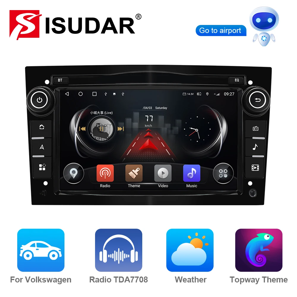 ¡Nuevo en 2026! Radio para Auto con Android 14 para Opel Astra H G J Antara Vectra C D Vivaro Corsa C D Zafira B Meriva Veda, Reproductor GPS, Carplay