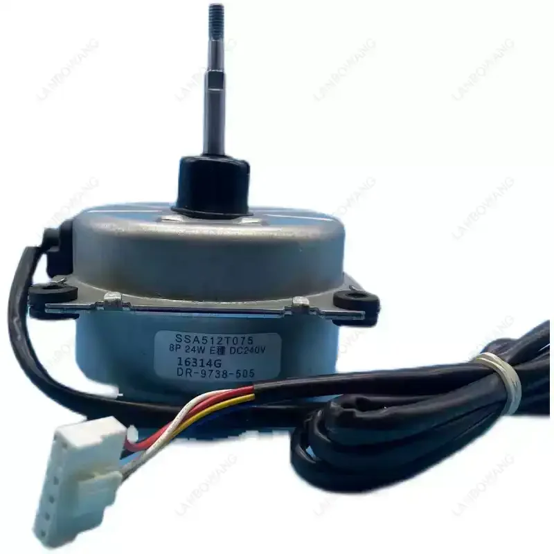 For Mitsubishi AC Outdoor Fan Motor, DR-9738-505 SSA512T075 Replacement Condenser Motor