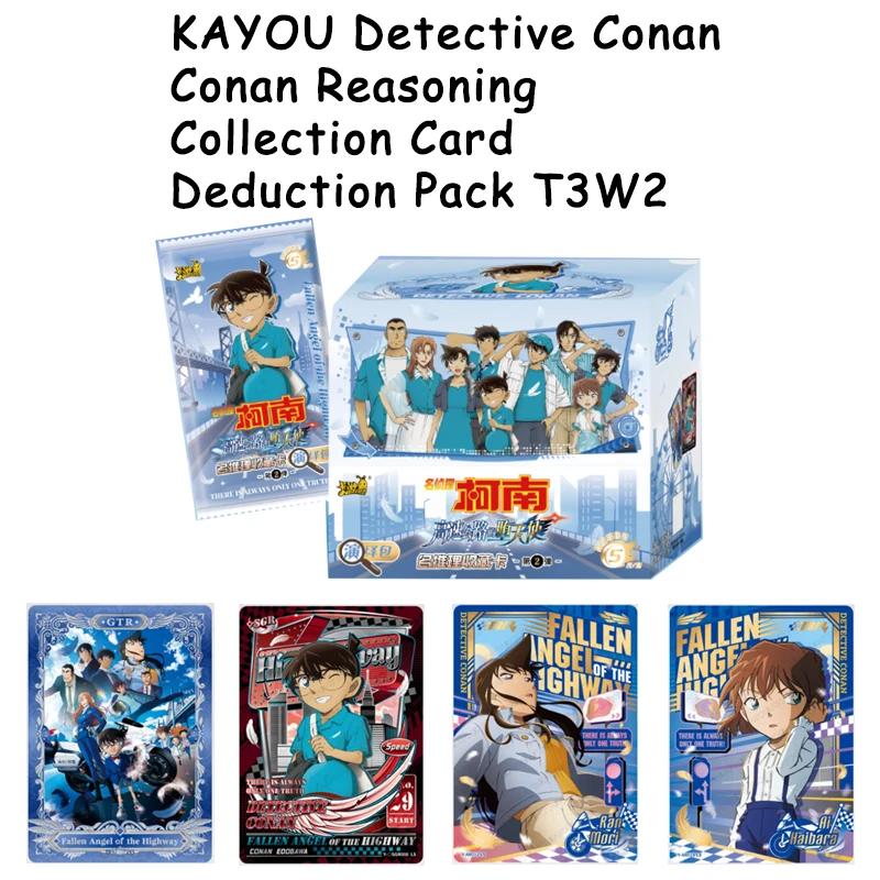 Official KAYOU Detective Conan Conan Reasoning Collection Card Deduction Pack Tier 3 Wave 2 For Anime Fans Chinese Version