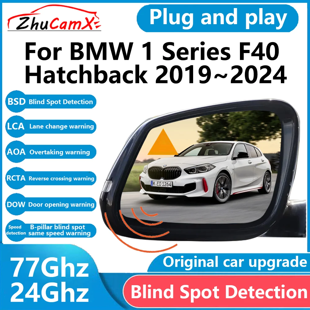 

ZhuCamX for BMW 1 Series F40 Hatchback 2019–2024 BSD Blind Spot Detection Sensor Radar Driving Warning System Plug and Play