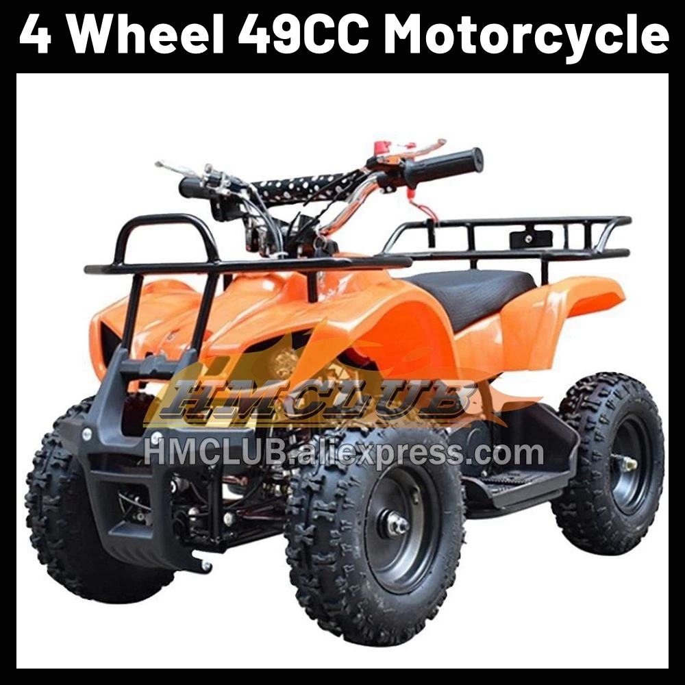 ATV OFF-road Gasoline Motorcycle Racing MOTO Dirt Bike 49CC 2-Stroke Motorbike For Boy Girl Toy Plaything Knickknack Play Games