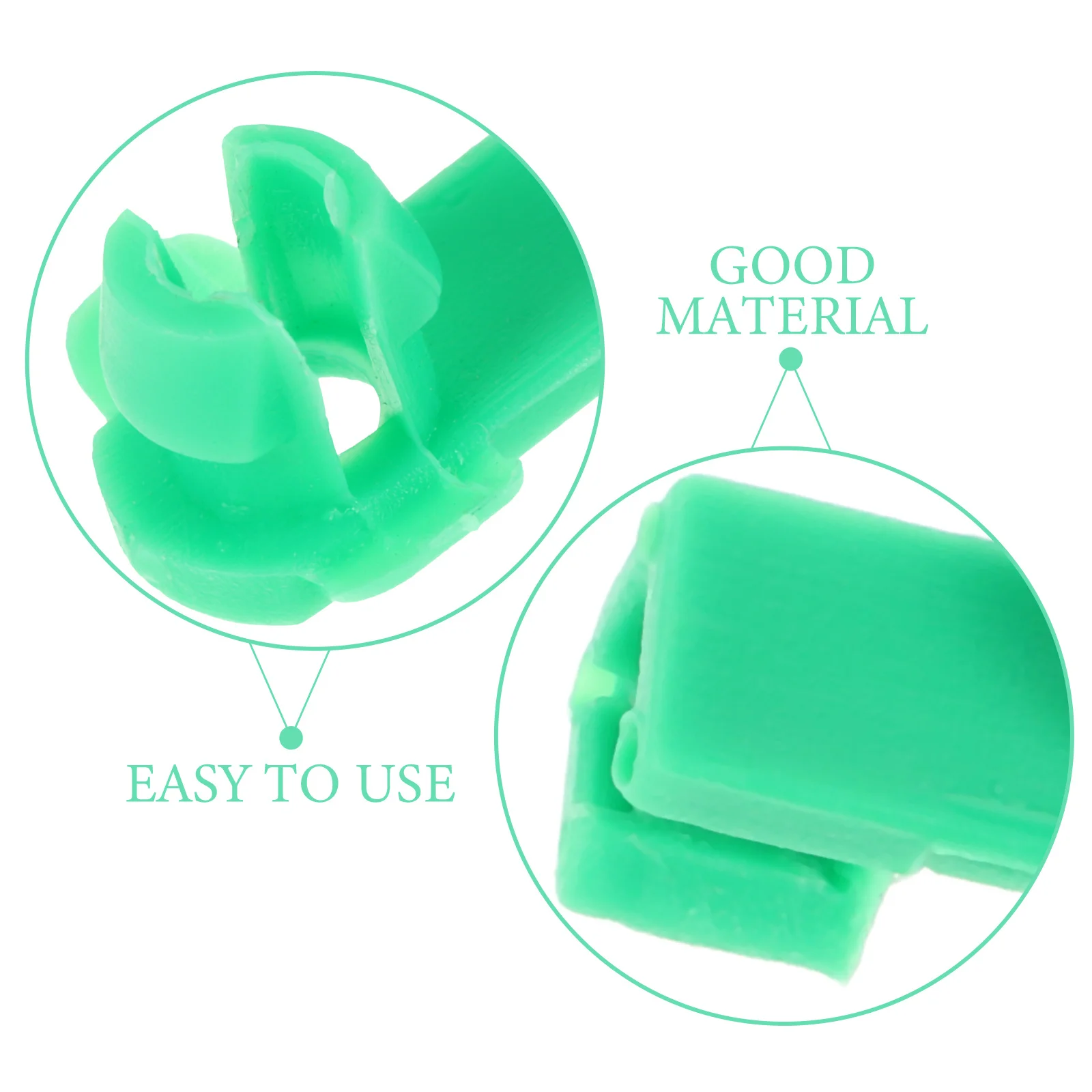 10 stuks voertuigbevestigingsclips kunststof deurbevestigingsclips voor auto-deurslotonderhoud soepele werking auto-accessoires