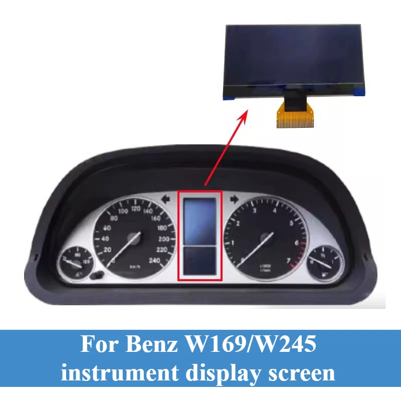 

For Mercedes Benz W169 W245 A B Class Instrument LCD Display Screen Auto Parts
