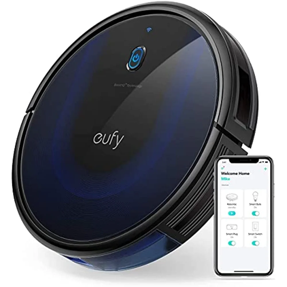 

Eufy BoostIQ RoboVac 15C MAX, Wi-Fi Connected, Super-Thin, 2000Pa Suction, Quiet, Self-Charging Robotic Vacuum Cleaner.