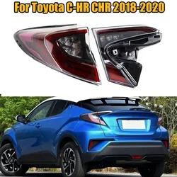 For Toyota C-HR CHR 2018 2019 2020 LED Car Tail Light Assembly Brake Light Stop Lights Rear Lamp Car Accessorie