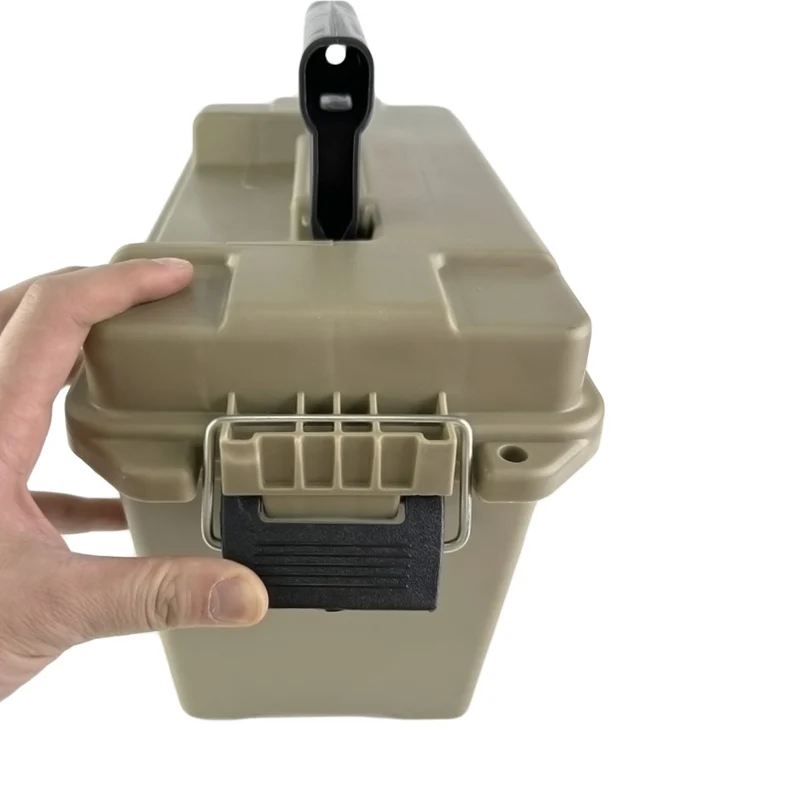 Tactics Ammo Box Plastic Bullet Box Outdoor Weapons Safe Storage Transport Safety Ammo Box Hunting Shooting Accessories - view 5