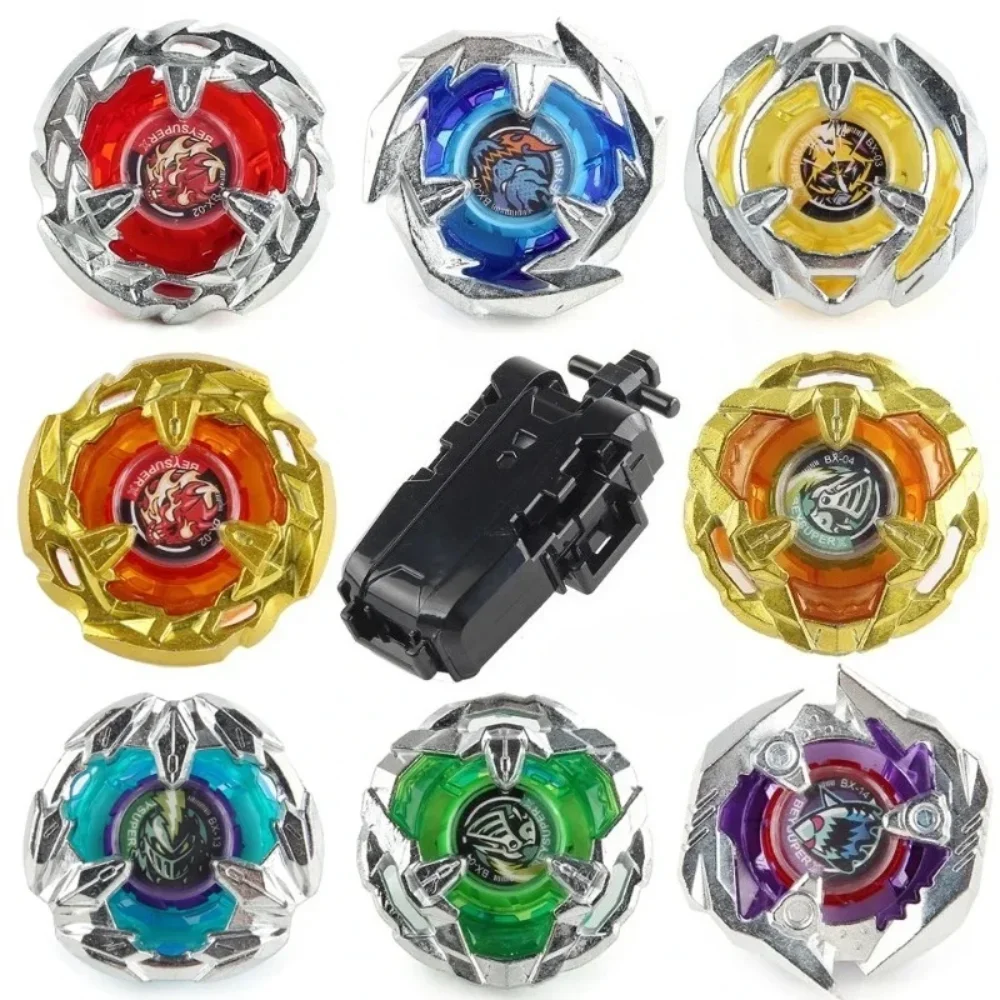 BX Series Combat Gyro Set, A Variety of Gyros Can Be Selected with Pull Wire Transmitter Boy Competitive Battle Toy