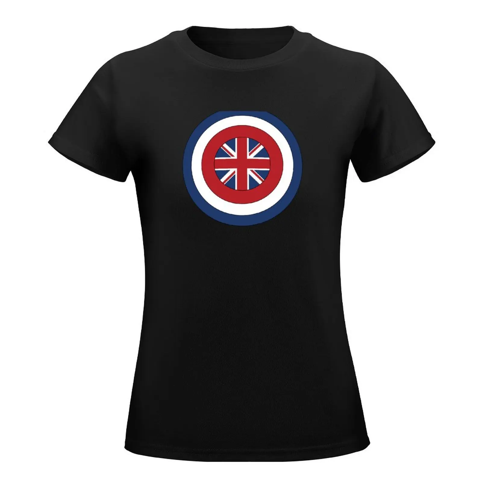 Peggy Carter Shield-Captain Carter T-Shirt funnys customizeds Aesthetic clothing korean Women's clothes