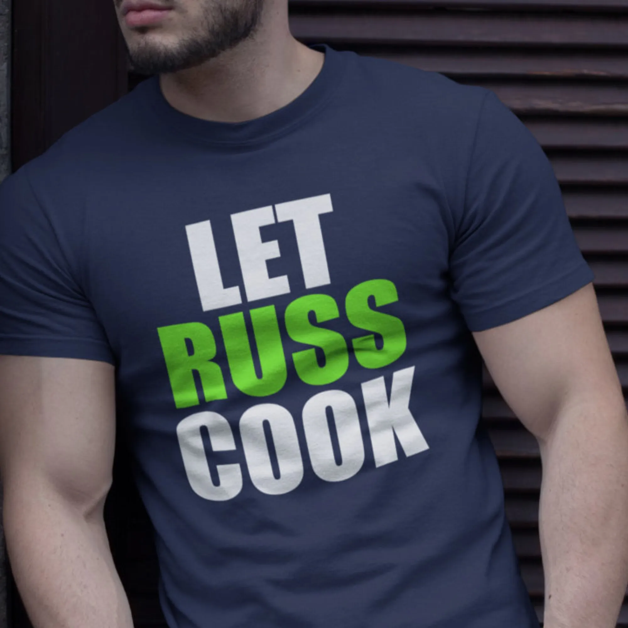 Let Russ Cook T Shirt Seattle Football Fan Washington Sports