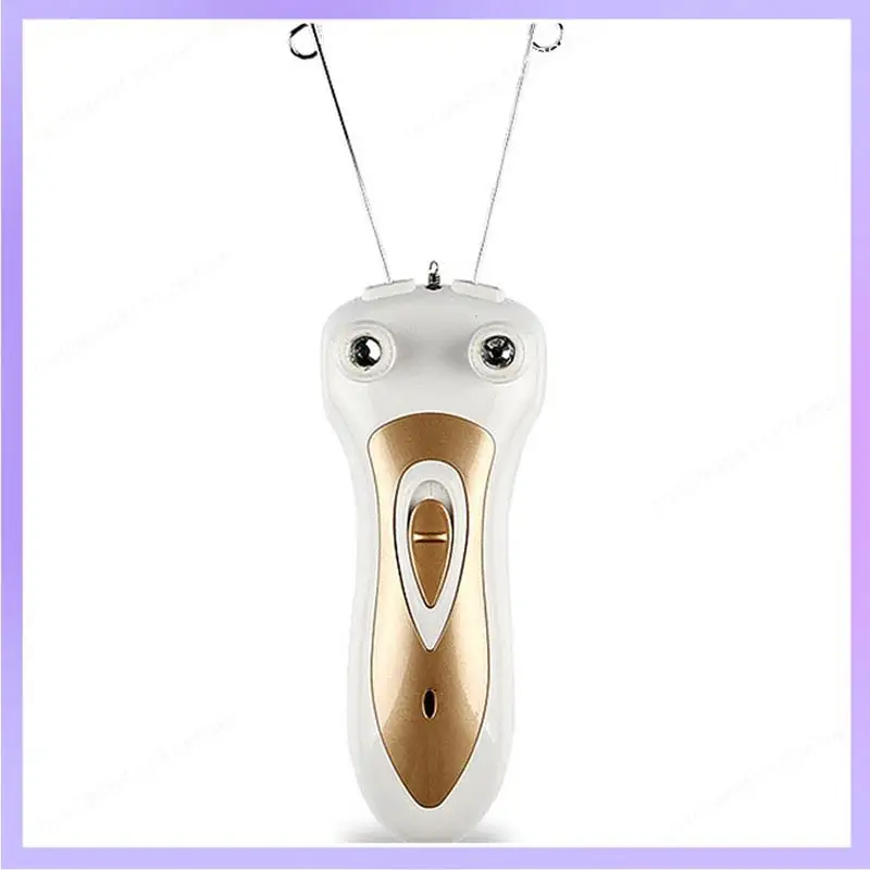 N83R Electric Women Epilator Men Body Face Leg Neck Facial Hair Remover For Lady With Cotton Thread Makeup Cosmetic Tool