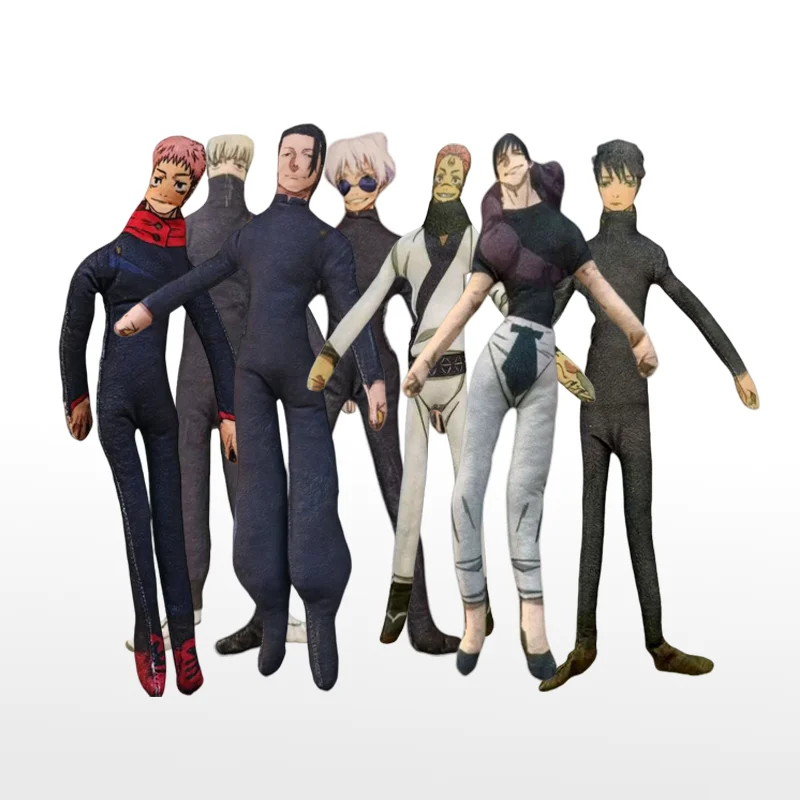 

Аниме Jjk, плюшевые игрушки, забавная кукла Gojo Geto, плюшевая фигурка Shapeshift, поворотная форма, комната, абстрактная модель, экшн-кукла, подарки