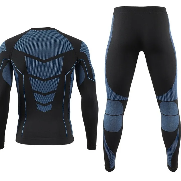 

2025 New Outdoor Seamless Sports Fitness Set Yoga Ski Sweat-Wicking Quick-Dry Compression