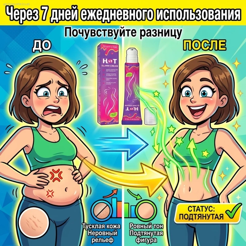 

Нанесите его ранним утром, и кожа будет ощущаться упругой, словно только что вытащенной из "ледяного склада".