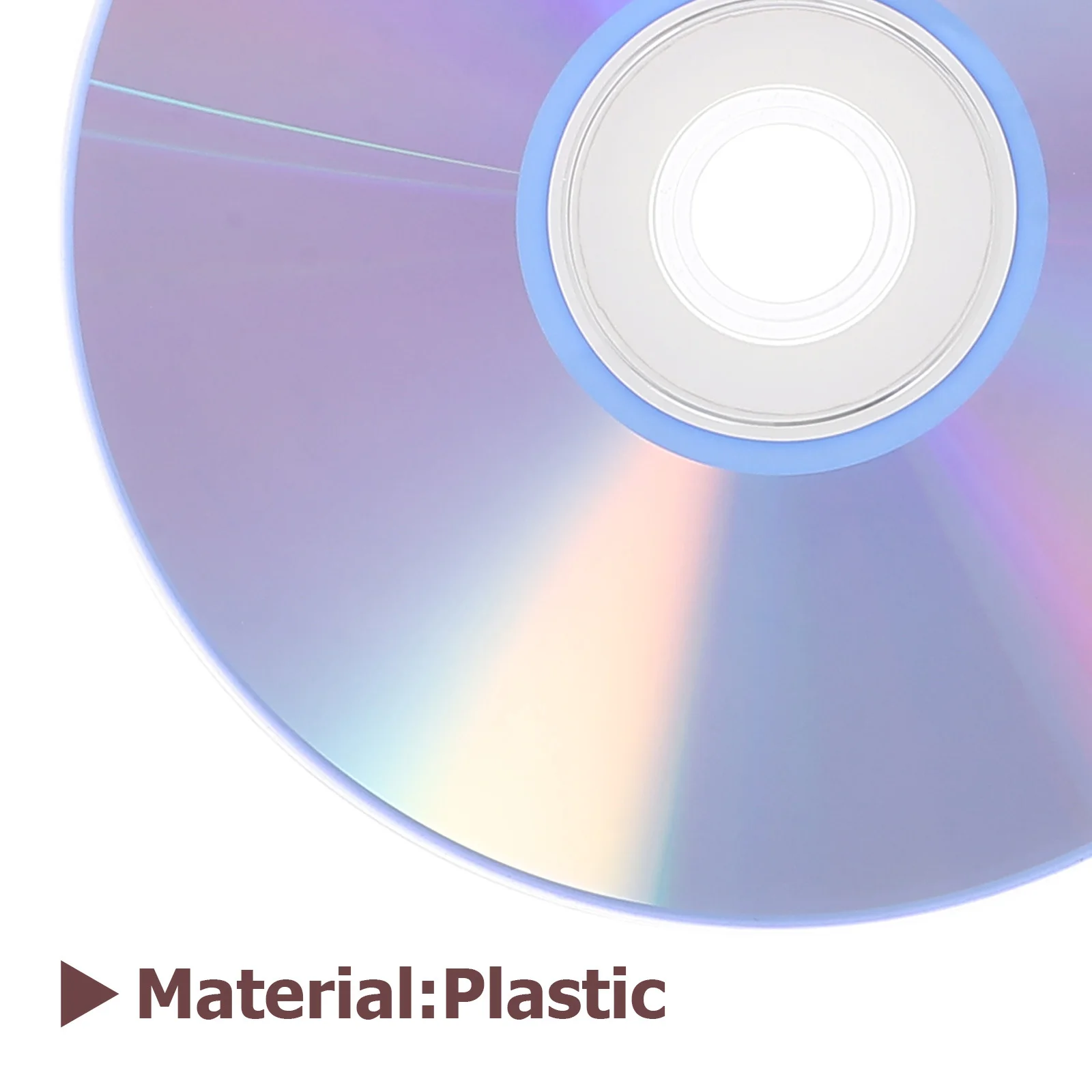 2 discos graváveis em branco dos pces para o armazenamento de backup dos dados da música de áudio disco compacto gravável de alta capacidade cd em branco para armazenamento