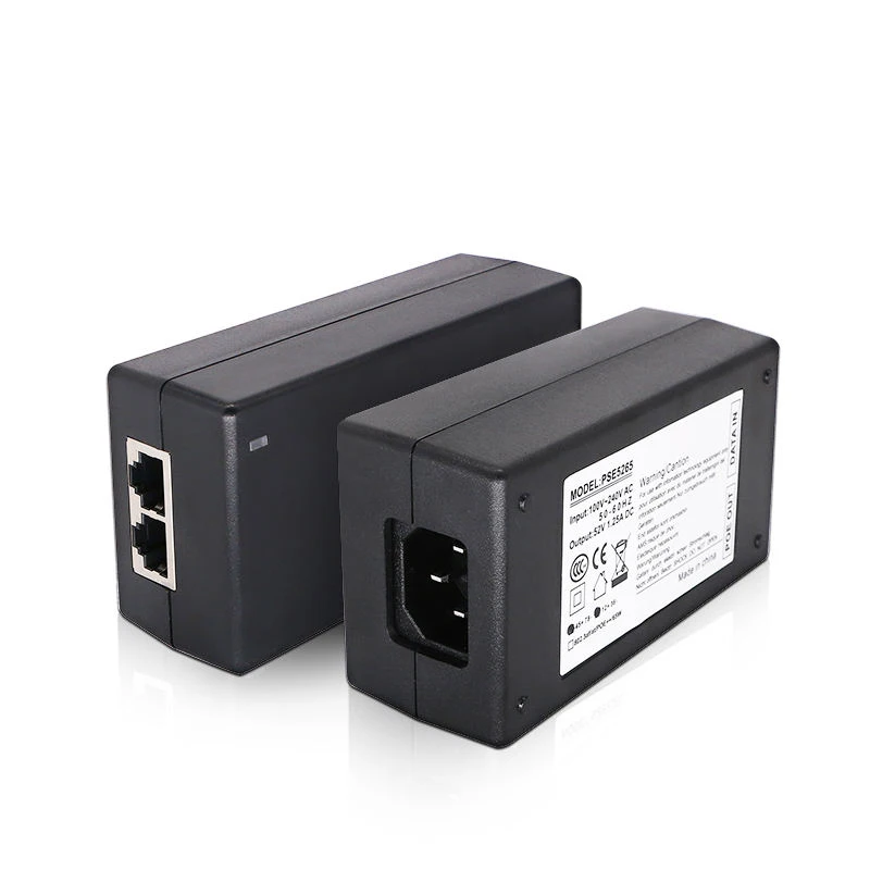 

1Gbe/10Gbe 25W POE injector suitable for 802.3 af/at standard