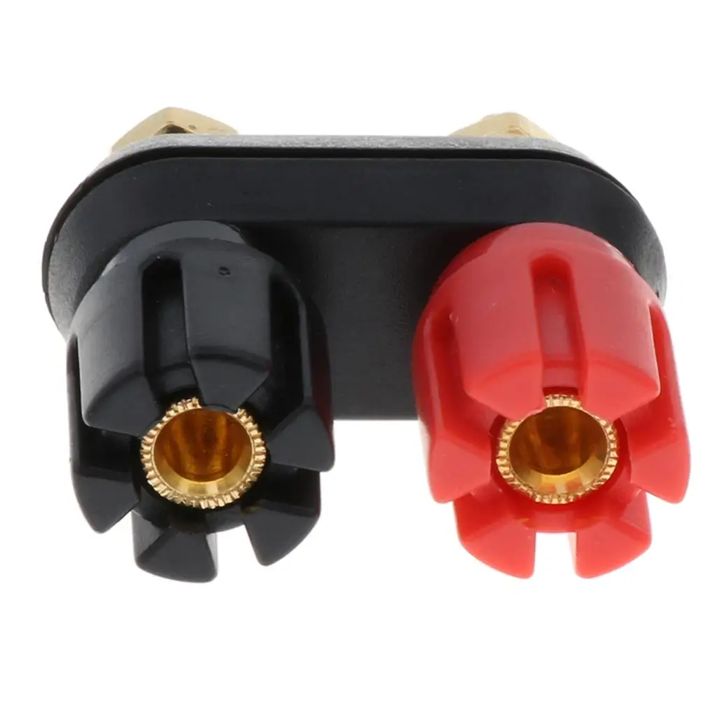 conector-de-terminal-para-alto-falante-adaptador-de-Audio-tipo-banana-brilhante-para-estudio-de-musica-profissional
