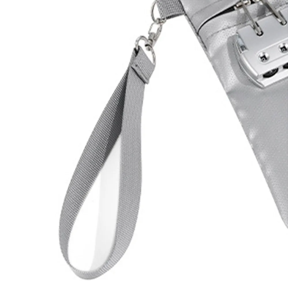 

Fireproof Code Lock Fireproof Document Bag Waterproof with Lock Safety File Folder Large Capacity Heat-resistant