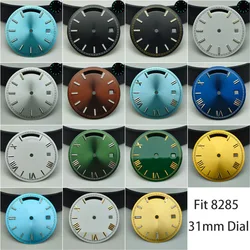 DIY custom logo watch 31mm dial,suitable for Miyota 8285 movement assembly watch accessories