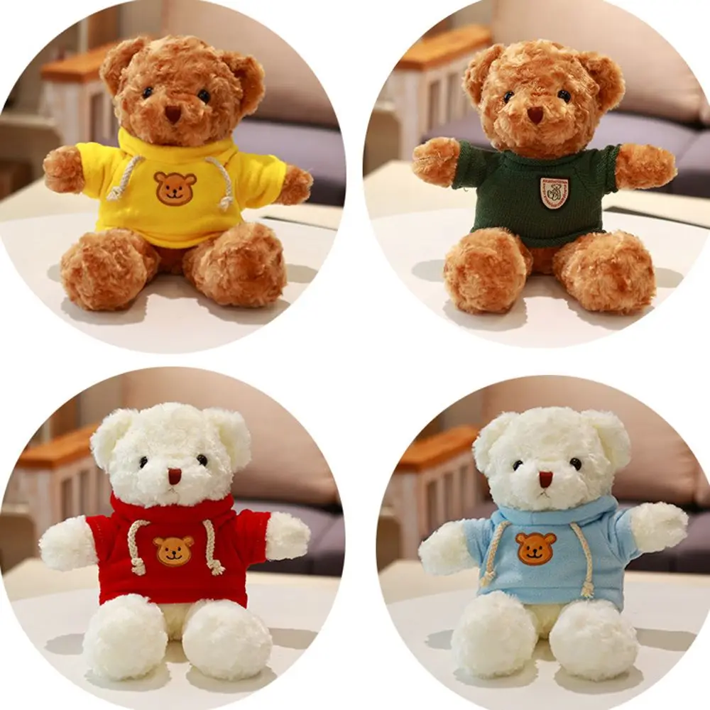 LaLafanfan-accesorios para muñecas de algodón, juguetes de peluche para niños, ropa de perro, oso, 30cm