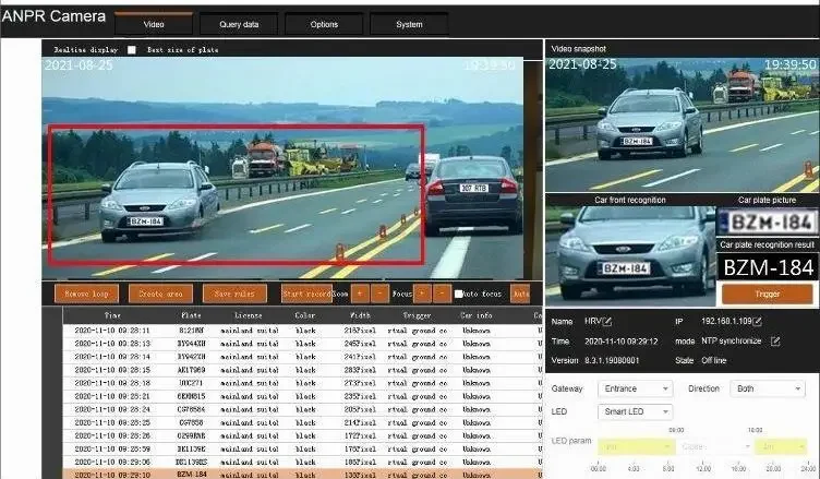 SZGOING 5MP 150 KM/H reconocimiento automático de número de matrícula captura CCTV IP ALPR LPR ANPR cámara