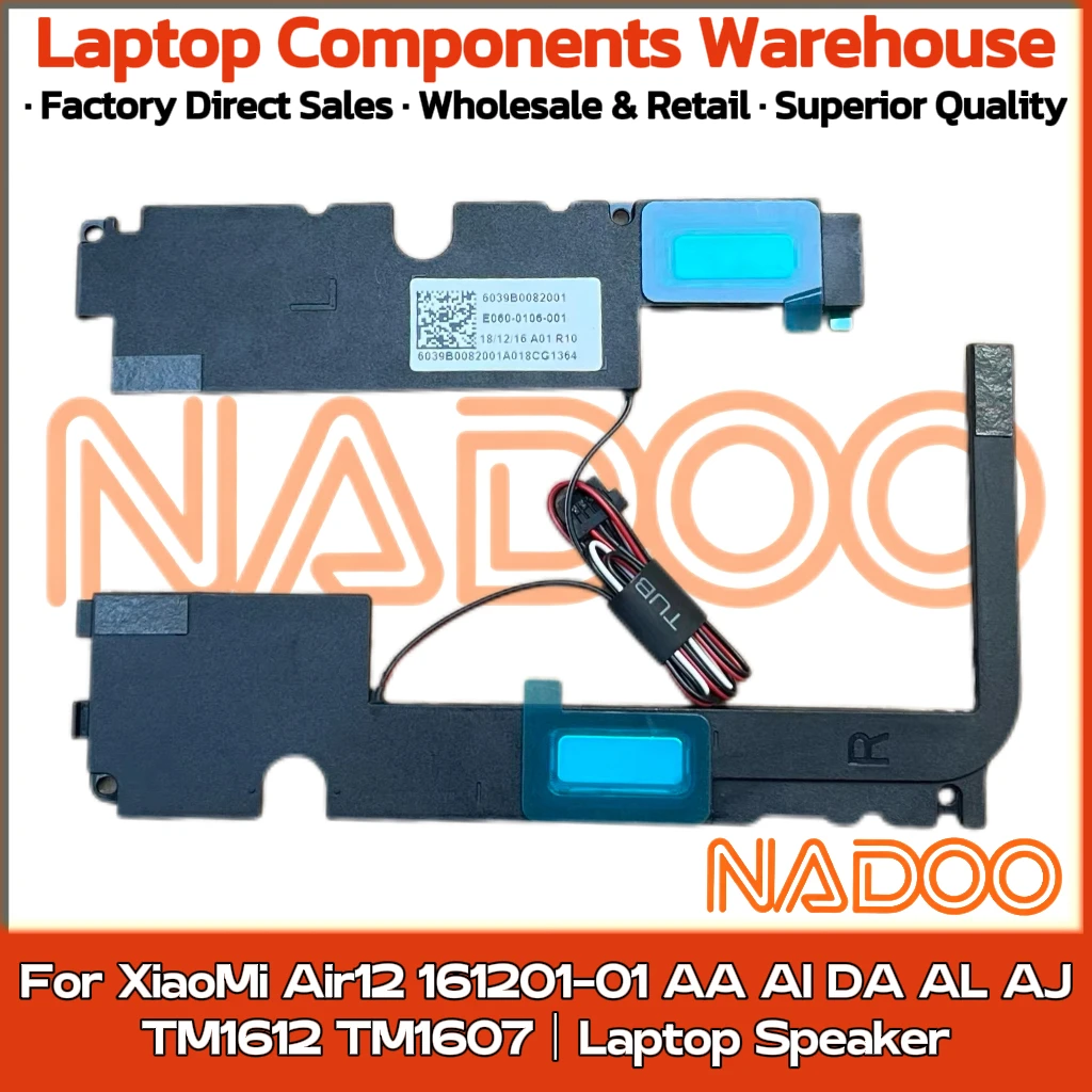 

New Original Laptop Notebook Audio Speaker For XiaoMi Air12 161201-01 AA AI DA AL AJ TM1612 TM1607 built-in speaker horn audio