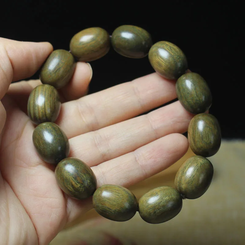 With Fragrance Guajacwood Purple Sandalwood S. Jujube Beads Bracelet Abacus Beads Bracelet Bamboo Section Men and Women Rosary