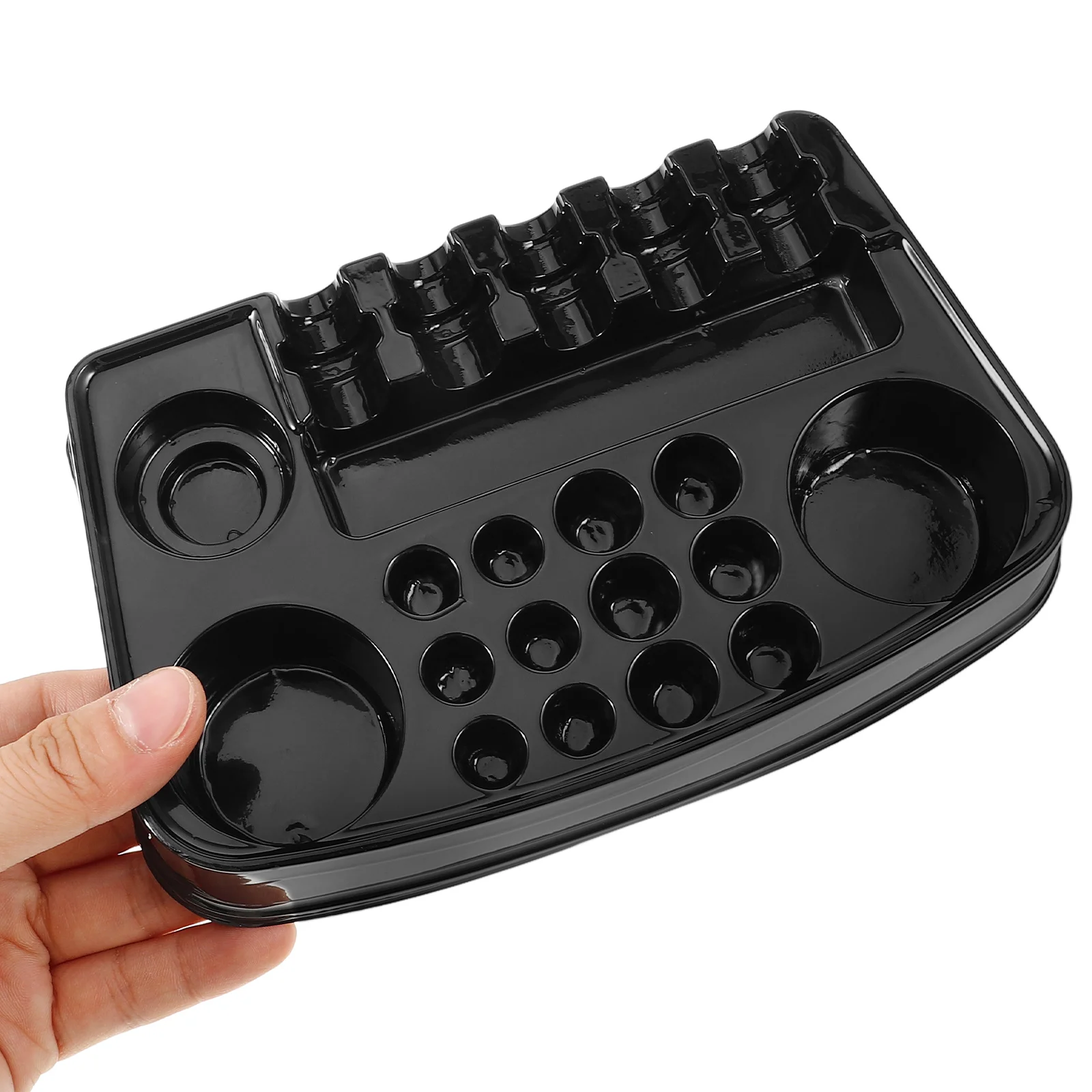 

12Pcs Tattoo Ink Palettes Convenient Disposable Pigment Containers Stable Base Easy Clean Small Holders Ink Tray for Tattooing