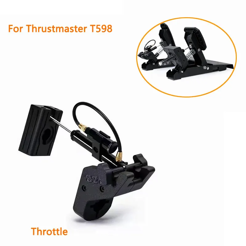 

For Thrustmaster T598 Pedal Hydraulic Damping Throttle Clutch Brake Pedal Simulated Racing Game Foot Feel Modification MOD Kit