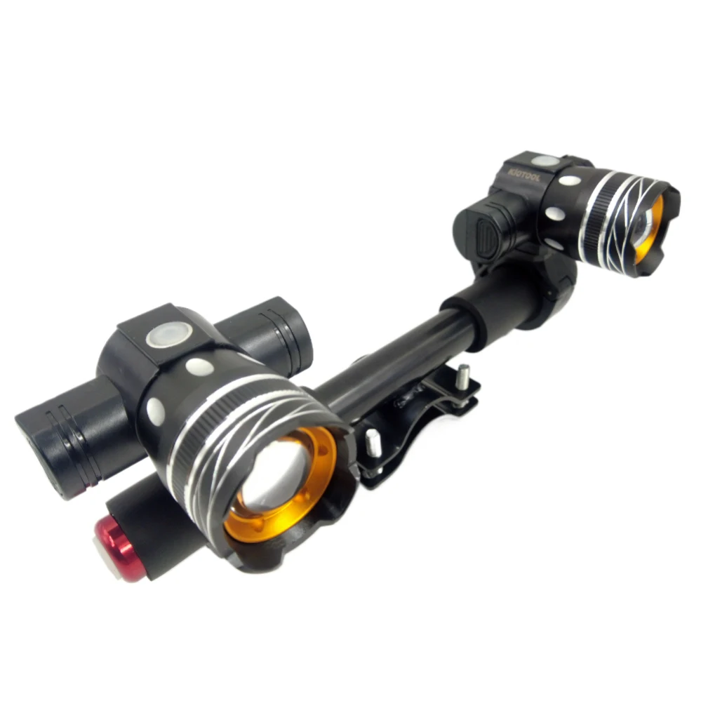 Front Light Headlight for Xiaomi M365 Pro 1S Pro2 for Ninebot MAX G30 Electric Scooter Lamp Zoomable USB Rechargeable LED Lights