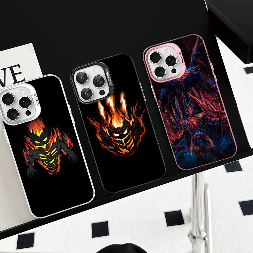 Shadow Fiend Dota 2 Phone Case For IPhone 16 15 14 13 12 11 Pro Max X XR XSMAX 8 7 Plus Matte Shockproof Back Cover