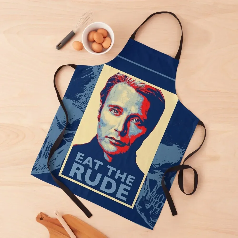 Eat The Rude Apron Utensils For Kitchen with personal logo Things For Home And Kitchen Apron