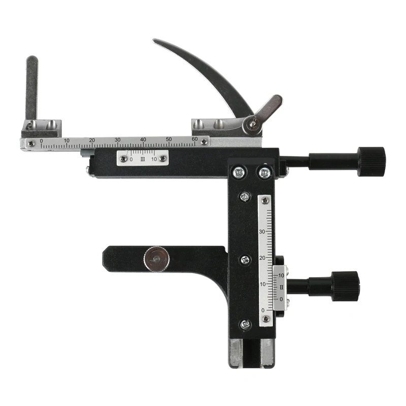 Meccanico attaccabile da palco mobile XY con accessorio per microscopio in scala 0-60 mm per microscopio biologico monoculare