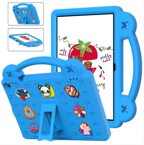 Cute Kid case for Amazon Kindle Fire HD10 10Plus 2021 shockproof EVA cartoon Safe Tablet Cover For Amazon HD 10 10.1 inch 2023