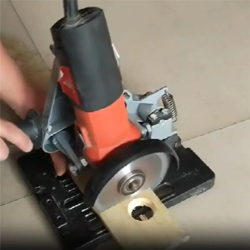 【Popular】Angle Grinder Stand Base Metal Cutting Machine Bracket Holder For 100 115 125Mm Type Angle Grinding Device DIY Tool
