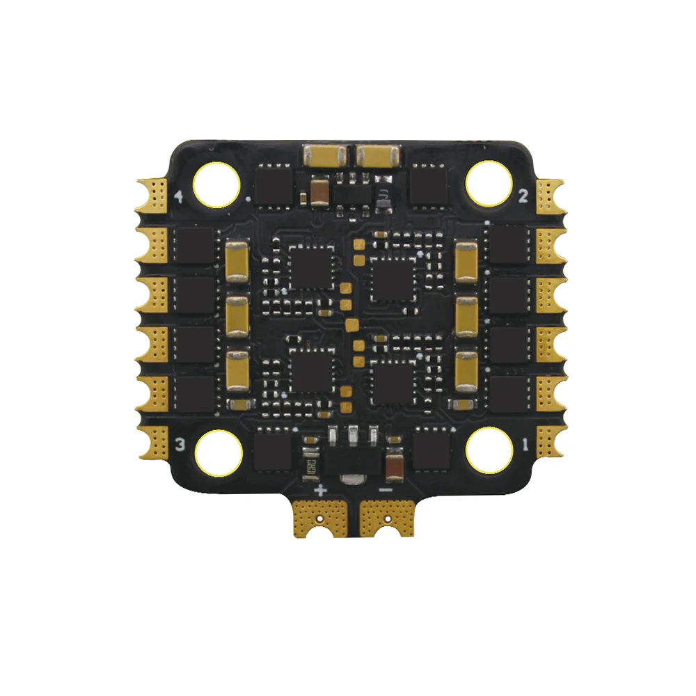 HAKRC 15A 4 en 1 ESC 2S-4S Lipo Unidad PWM de bajo ruido Rueda libre activa para extender la resistencia para accesorios de drones FPV Freestyle