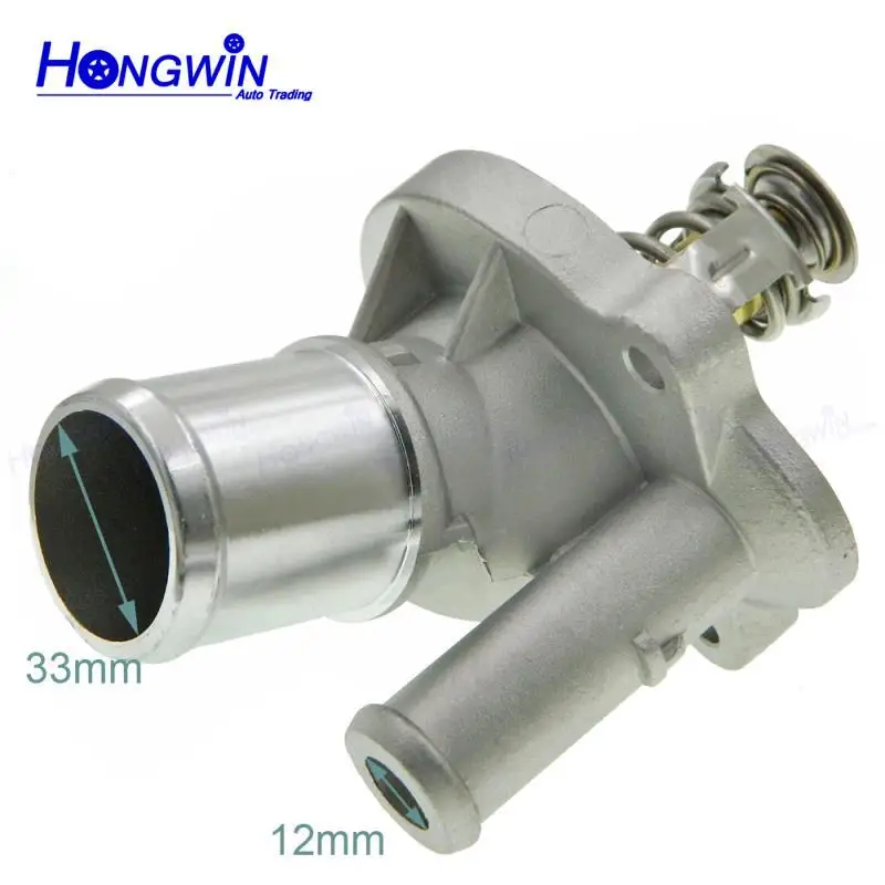 L33615170 New Engine Coolant Thermostat Housing Fits Mazda 3 5 7 CX-7 2.0L 2.3L 2.5L For Ford Focus 1.0L 2.0L 2.3L L327-15-170