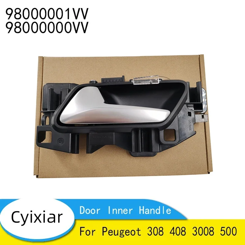 Original New Door Inner Handle 98000001VV 98000000VV for Peugeot 308 408 3008 5008 9806745577 9806745677 98242675VV