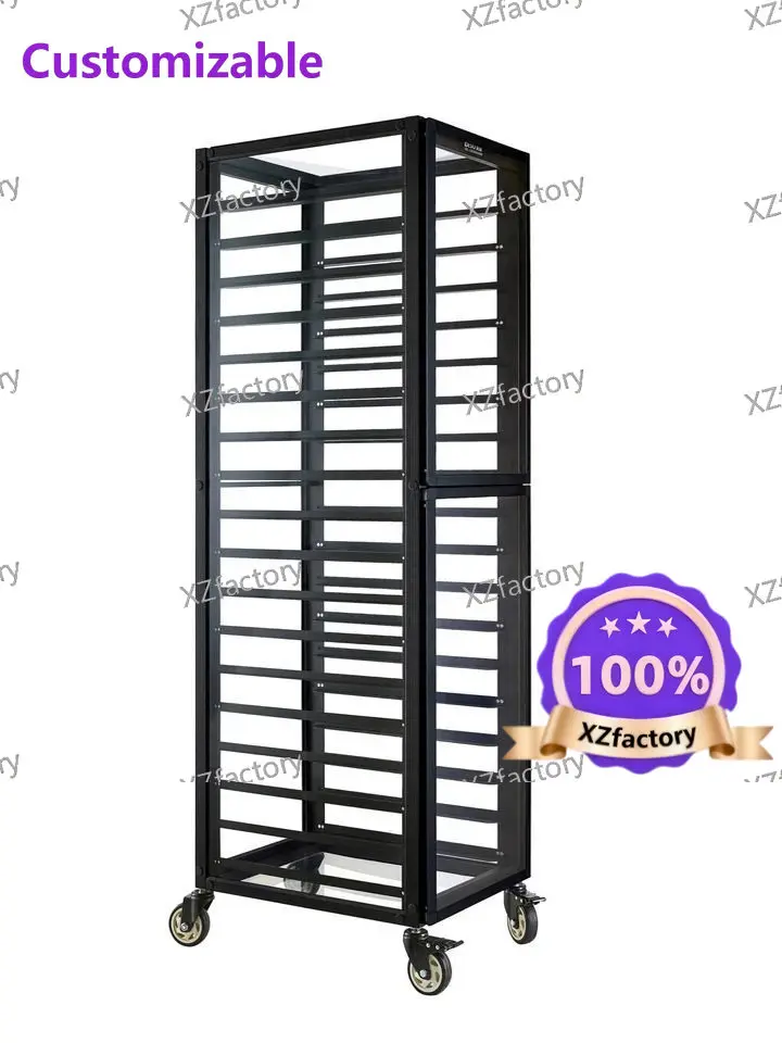 Factory Direct 2026 Top Rated Aluminum Alloy Baking Pan Rack Car Sealed Bread Pan Rack