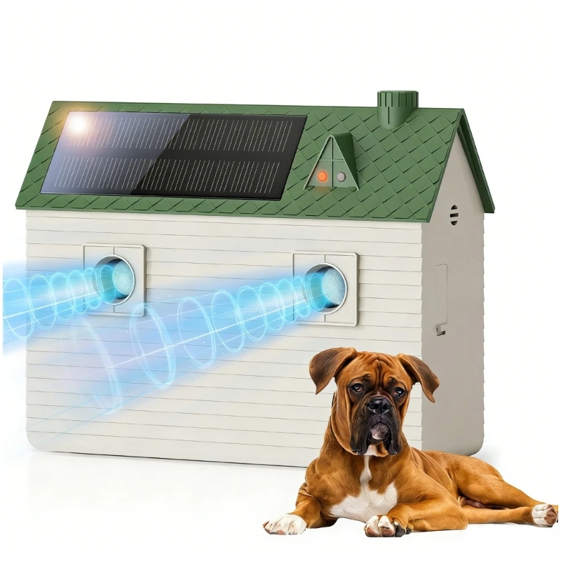  Solar Rechargeable Dog Woofs Control Device USB CREATE Consistent Outdoor