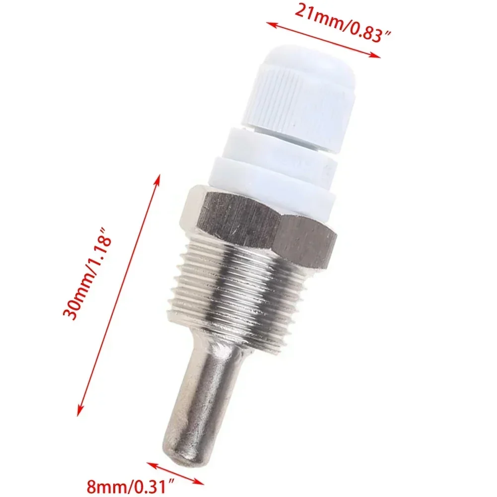 Temperature Sensor Thermowell 304 Stainless Steel 2Mpa Max 30-200mm High Quality Casing For Temperature Measurement NEW