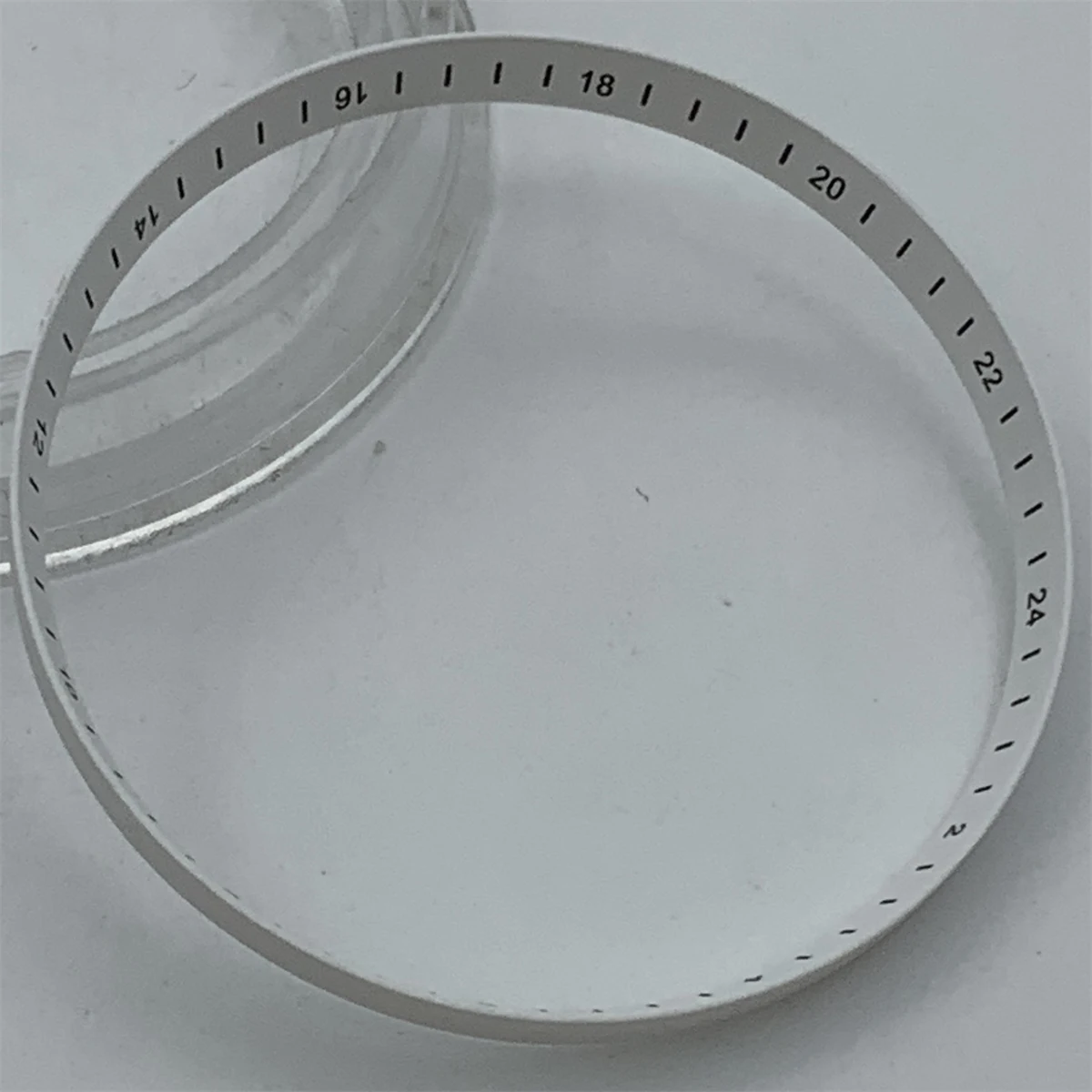 30mm*28.5mm*2.4mm Chapter Ring Two-color GMT/ Monochrome chapter ring for 40mm watch case Replace the hard plastic inner ring