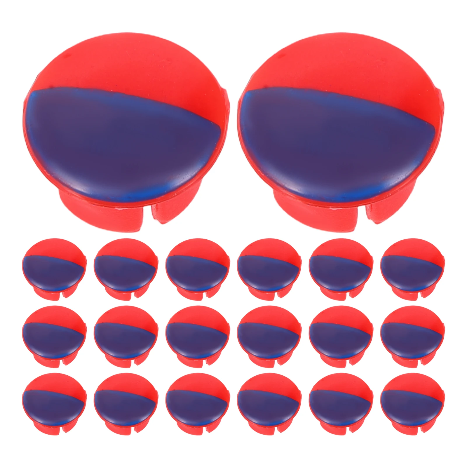 

20pcs Faucet Sign Cap Red Blue Covers Tap Temperature Indicator Cold Hot Signs Kitchen Bathroom Accessories