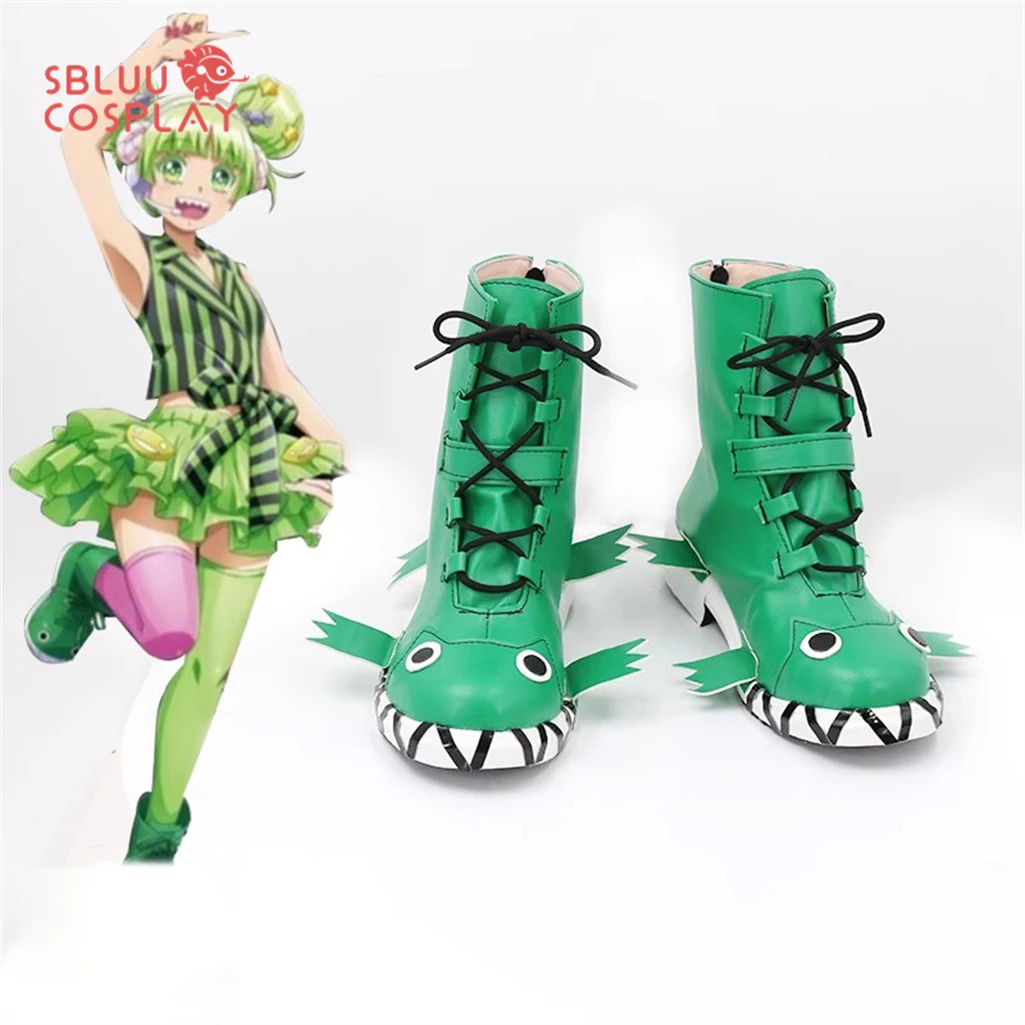 SBluuCosplay Mairimashita Iruma kun Clara Valac Cosplay Shoes Custom Made Boots