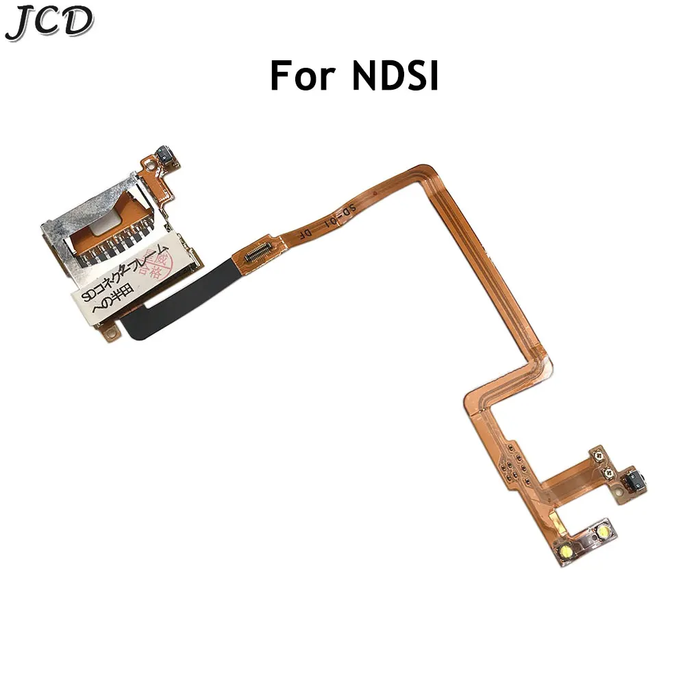 

JCD Original L R Shoulder Button Module Flex Ribbon Cable for DSi NDSi SD Card Reader Slot Button Replacement Spare Accessory