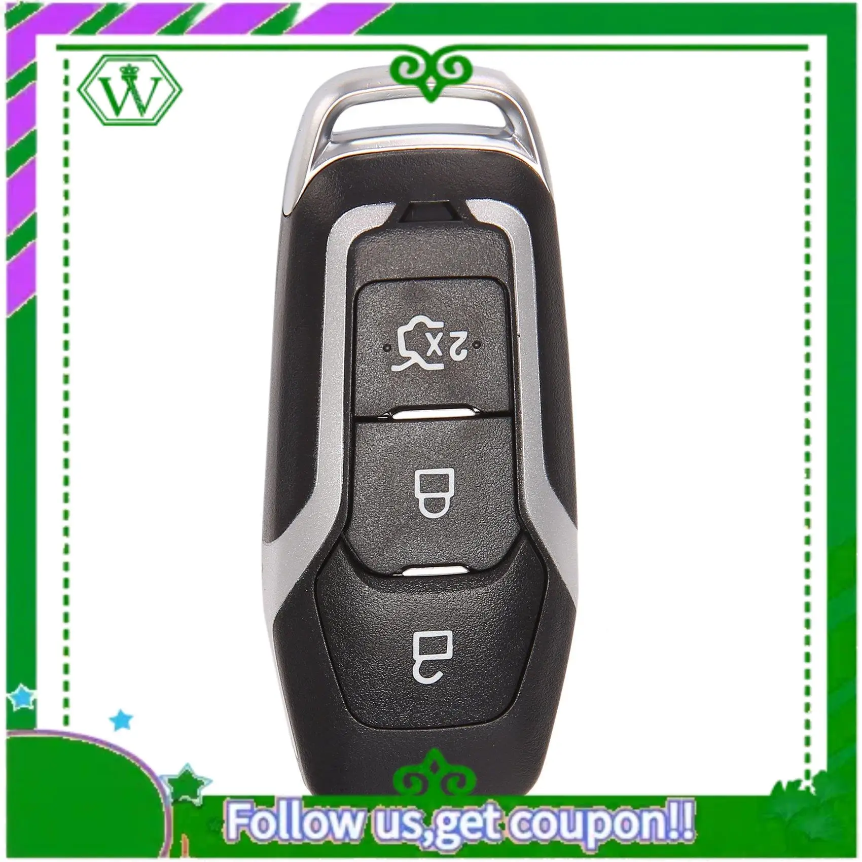 

AC34-умный корпус дистанционного кнопки для Ford Edge Explorer Mondeo 2015-2017 M3N-A2C31243300