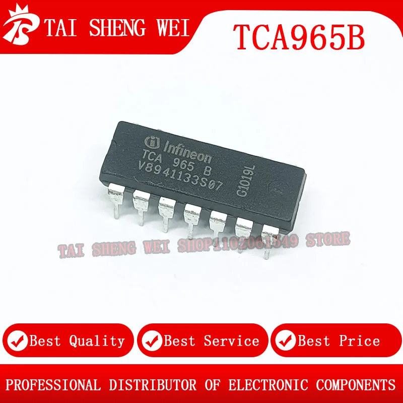 1PCS Brand New TCA965B TCA965 TCA 965 Window Frequency Detector DIP-14 Package