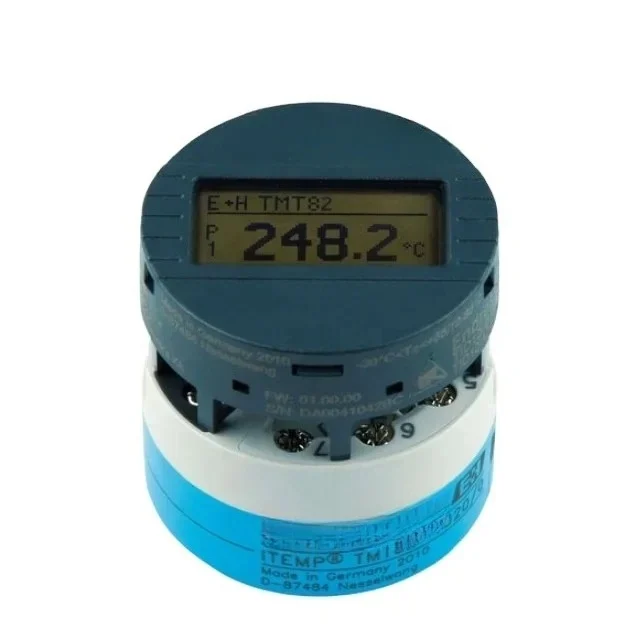 جهاز إرسال درجة حرارة الأجهزة TMT 82 Series جهاز إرسال تثبيت الرأس للوحدة الحرارية