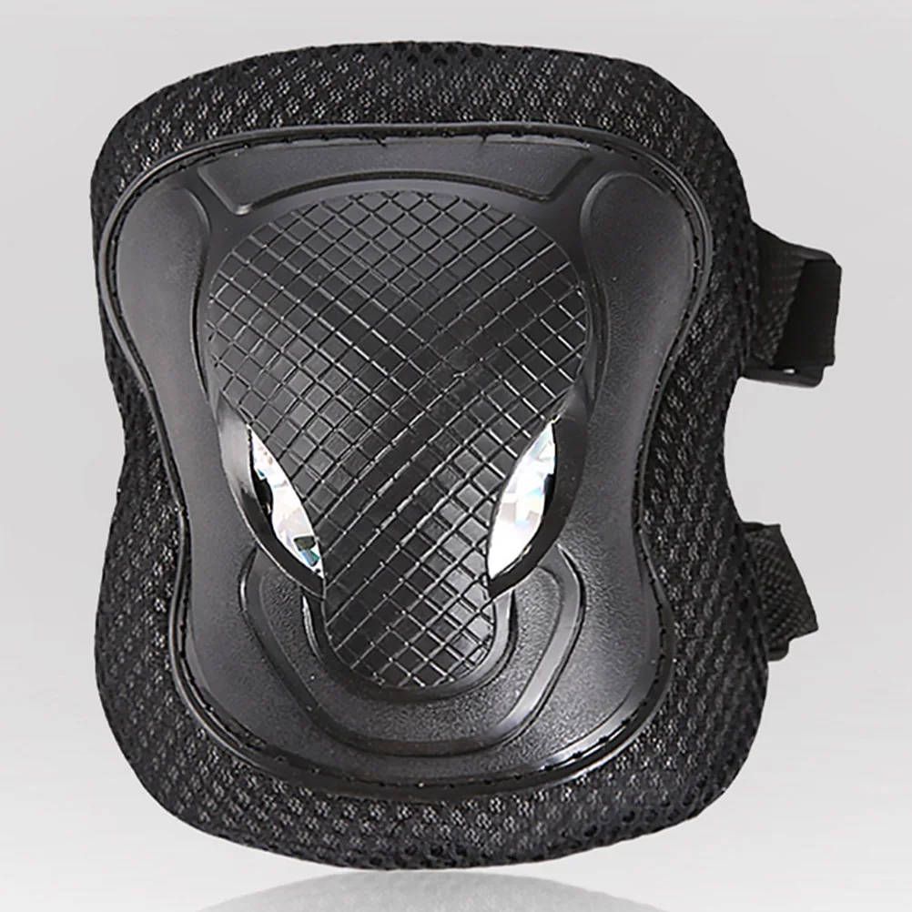 

6pcs Protective Gear Set High Hardness Plastic Thickened Sponge Skateboard Roller Scooter Bicycle Sports Wrist Guard Knee Elbow